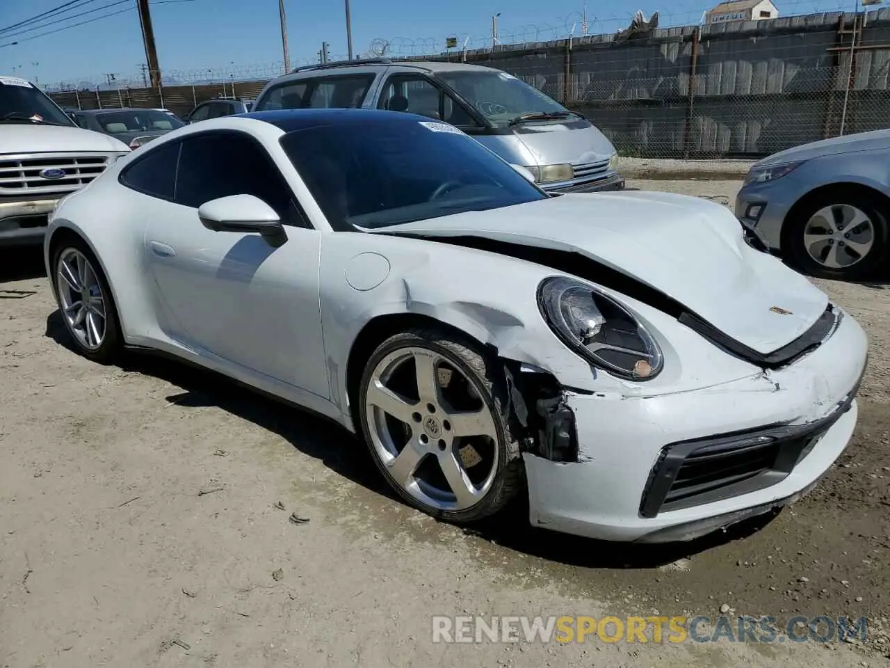 4 Photograph of a damaged car WP0AB2A99RS219502 PORSCHE 911 2024