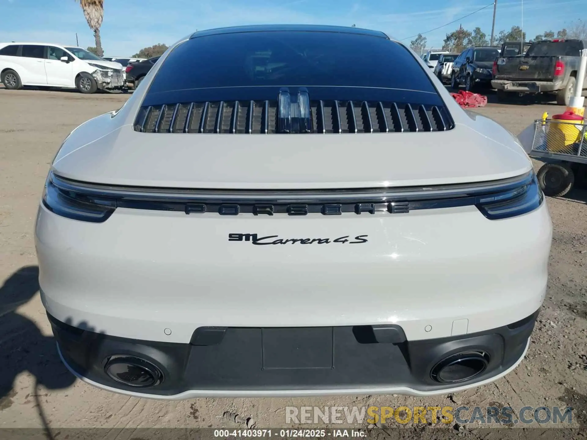 16 Photograph of a damaged car WP0AB2A99RS220309 PORSCHE 911 2024
