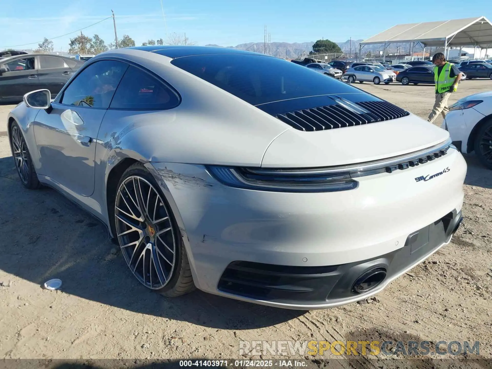 3 Photograph of a damaged car WP0AB2A99RS220309 PORSCHE 911 2024