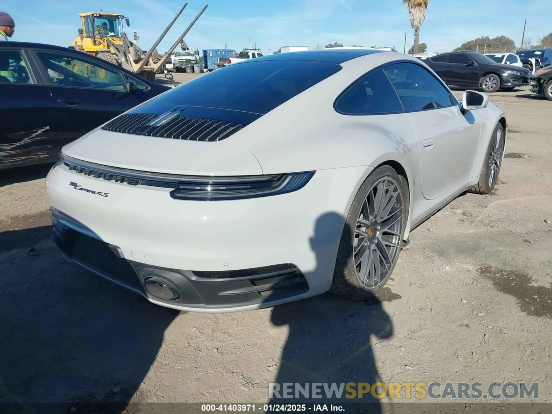 4 Photograph of a damaged car WP0AB2A99RS220309 PORSCHE 911 2024