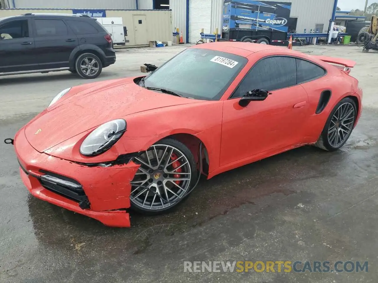 1 Photograph of a damaged car WP0AD2A96RS253164 PORSCHE 911 2024