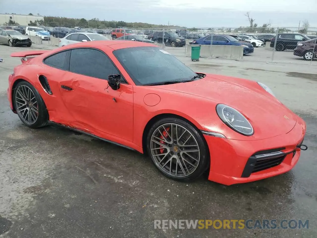 4 Photograph of a damaged car WP0AD2A96RS253164 PORSCHE 911 2024