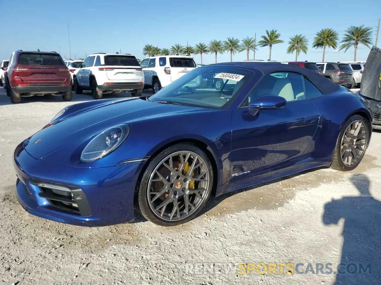 1 Photograph of a damaged car WP0CA2A91RS238542 PORSCHE 911 2024