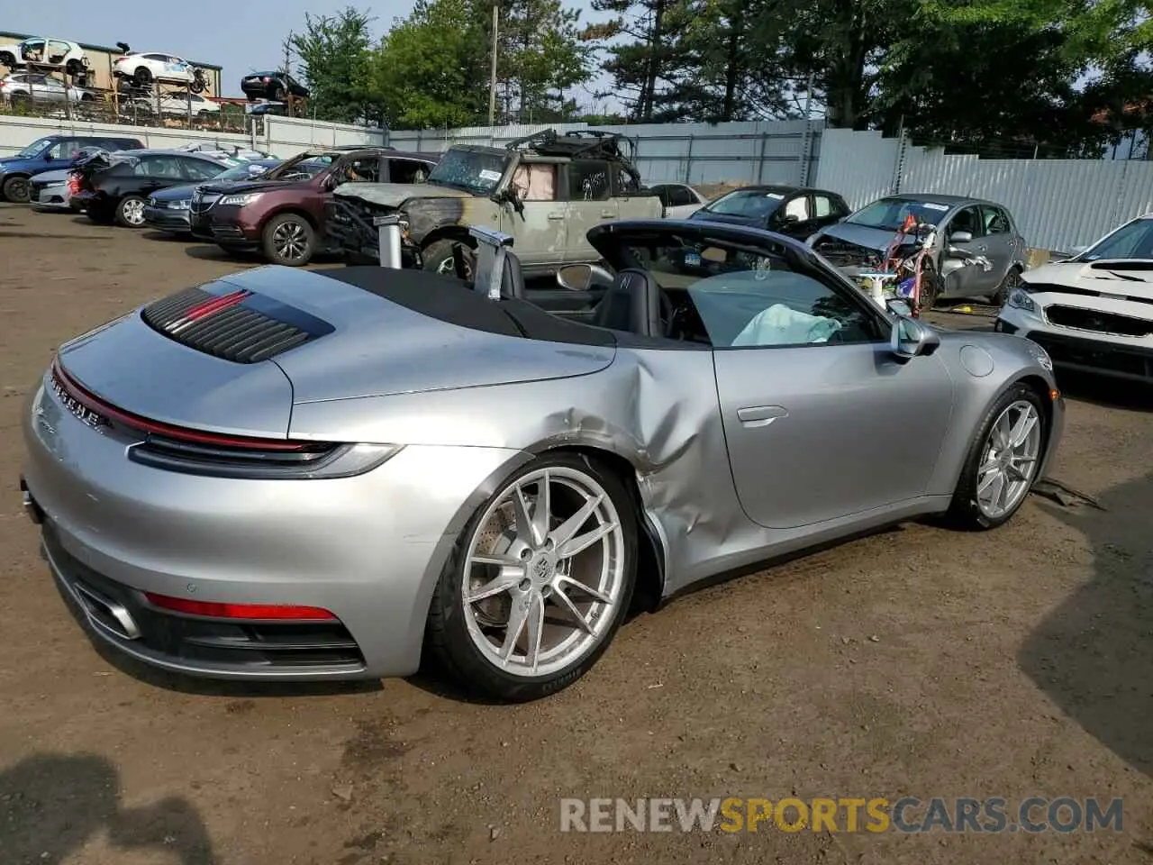 3 Photograph of a damaged car WP0CA2A93RS238669 PORSCHE 911 2024