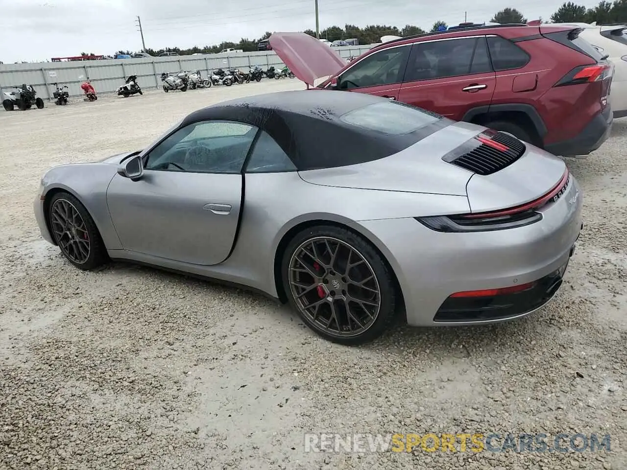 2 Photograph of a damaged car WP0CB2A90RS245379 PORSCHE 911 2024