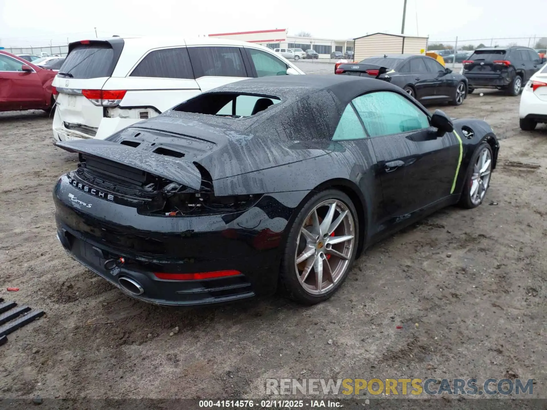 4 Photograph of a damaged car WP0CB2A91RS245259 PORSCHE 911 2024