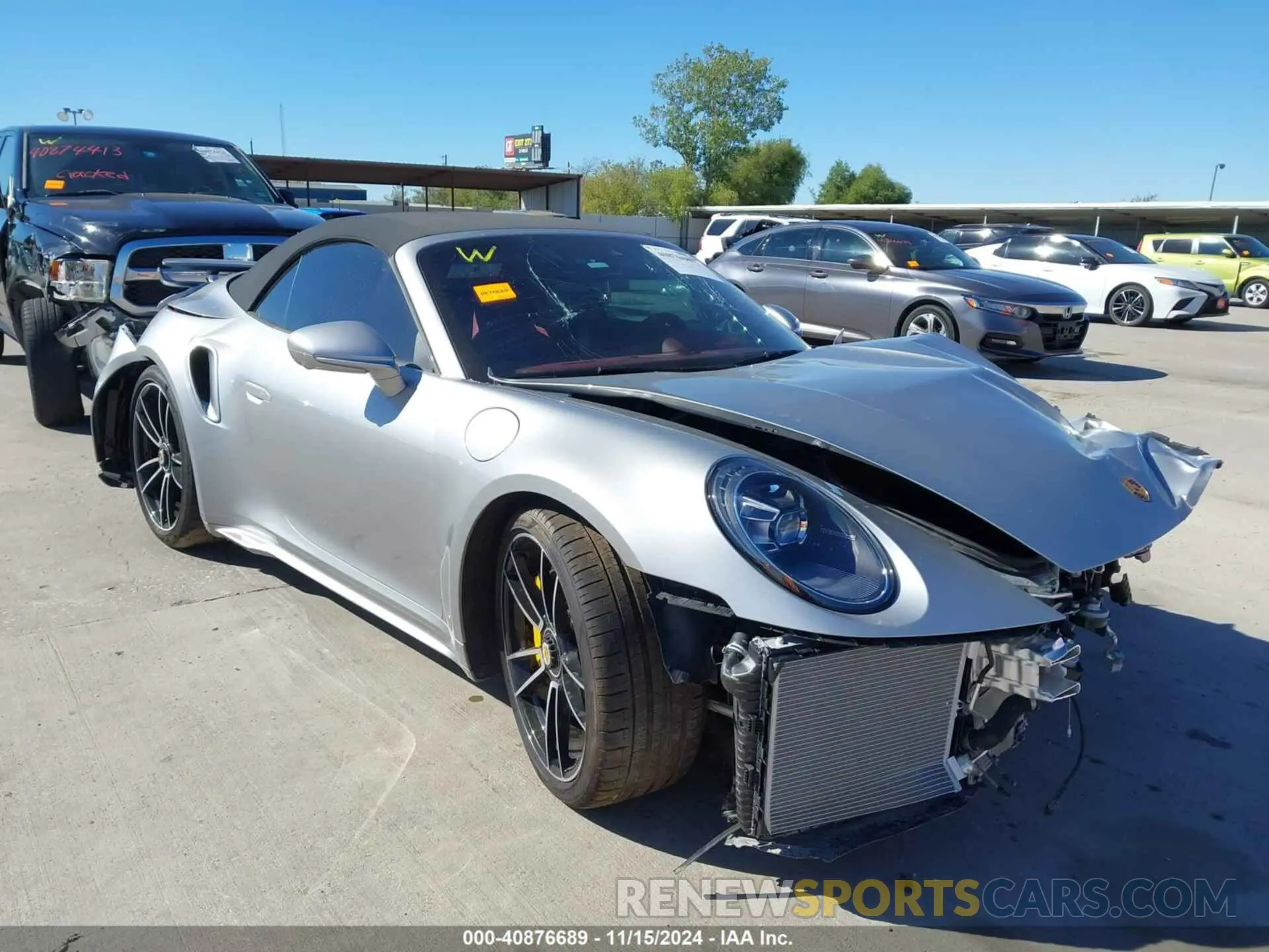 1 Photograph of a damaged car WP0CD2A95RS258025 PORSCHE 911 2024