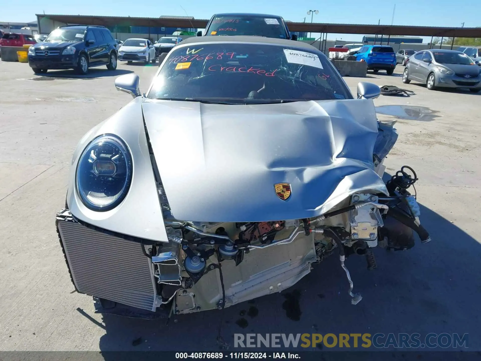 12 Photograph of a damaged car WP0CD2A95RS258025 PORSCHE 911 2024