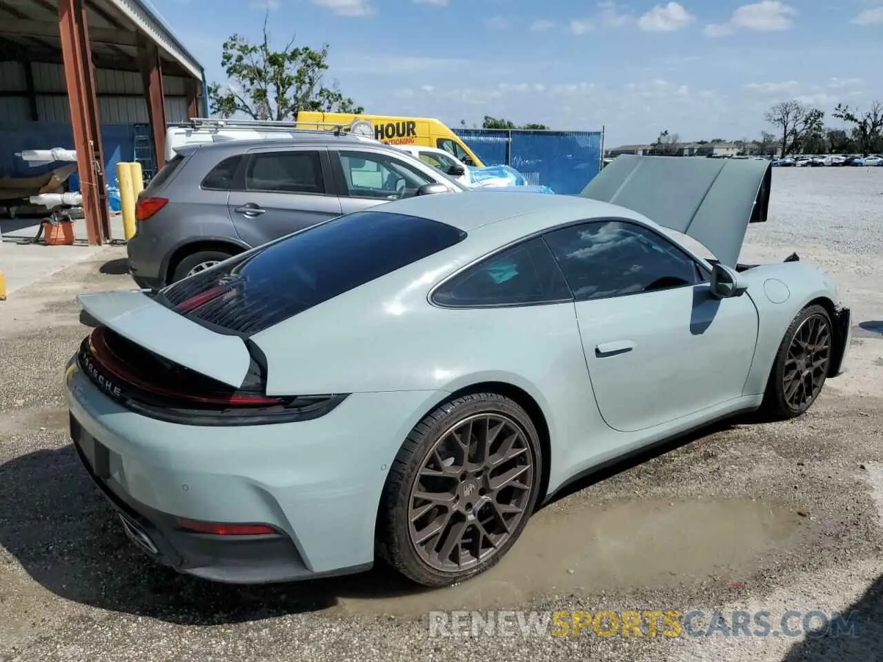 3 Photograph of a damaged car WP0AA2A92SS206535 PORSCHE 911 2025