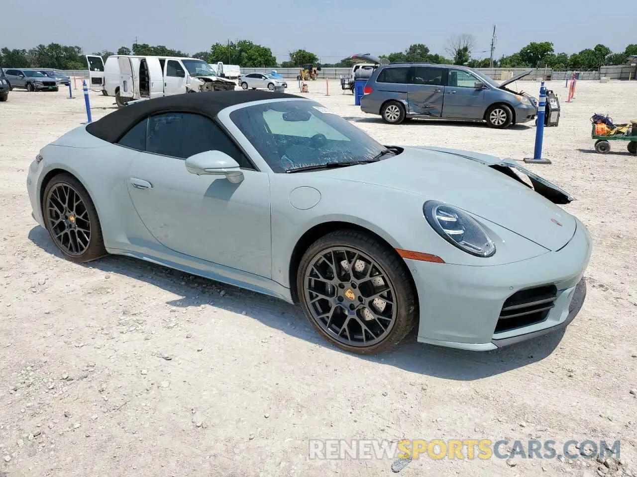 4 Photograph of a damaged car WP0CA2A93SS235082 PORSCHE 911 2025
