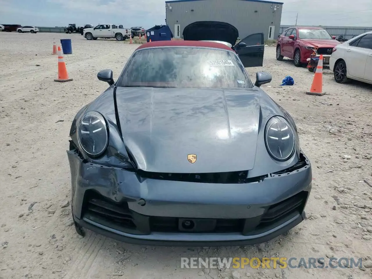 5 Photograph of a damaged car WP0CA2A94SS235835 PORSCHE 911 2025