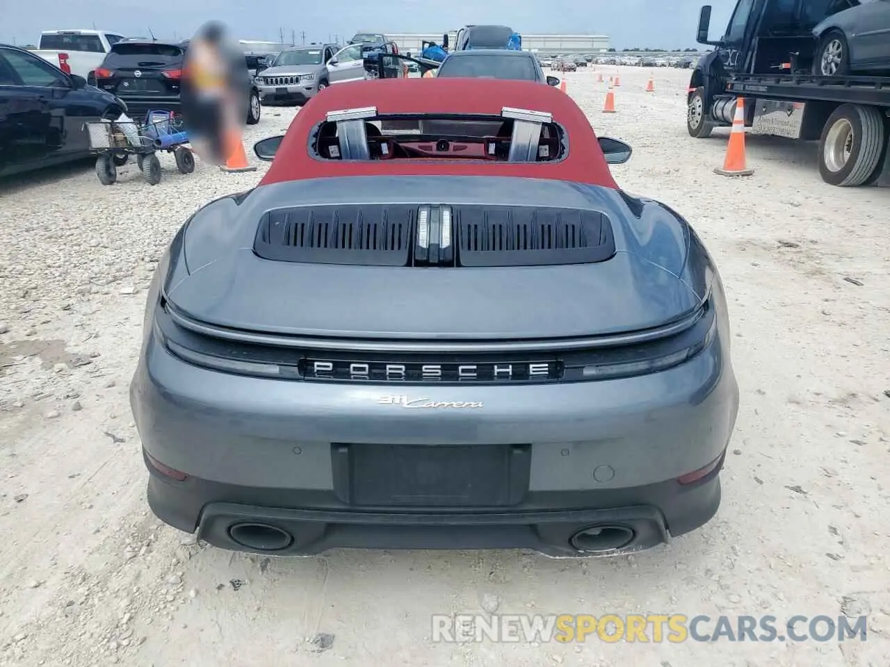 6 Photograph of a damaged car WP0CA2A94SS235835 PORSCHE 911 2025