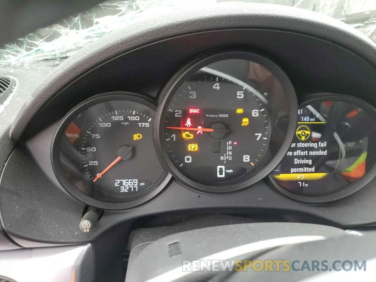 9 Photograph of a damaged car WP0CA2A80KS211040 PORSCHE BOXSTER 2019