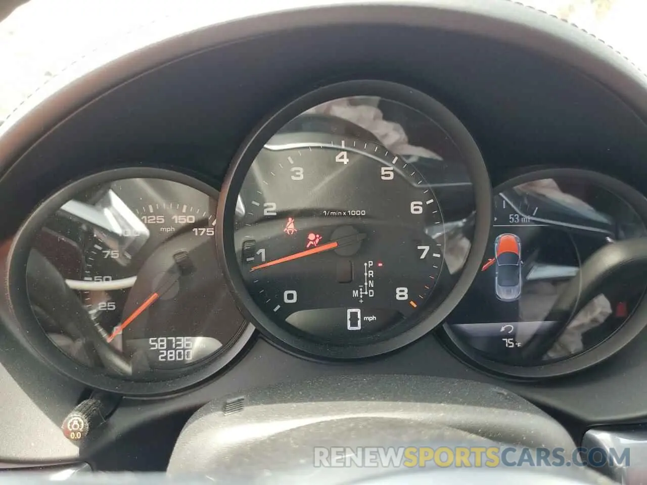 9 Photograph of a damaged car WP0CA2A87KS210774 PORSCHE BOXSTER 2019