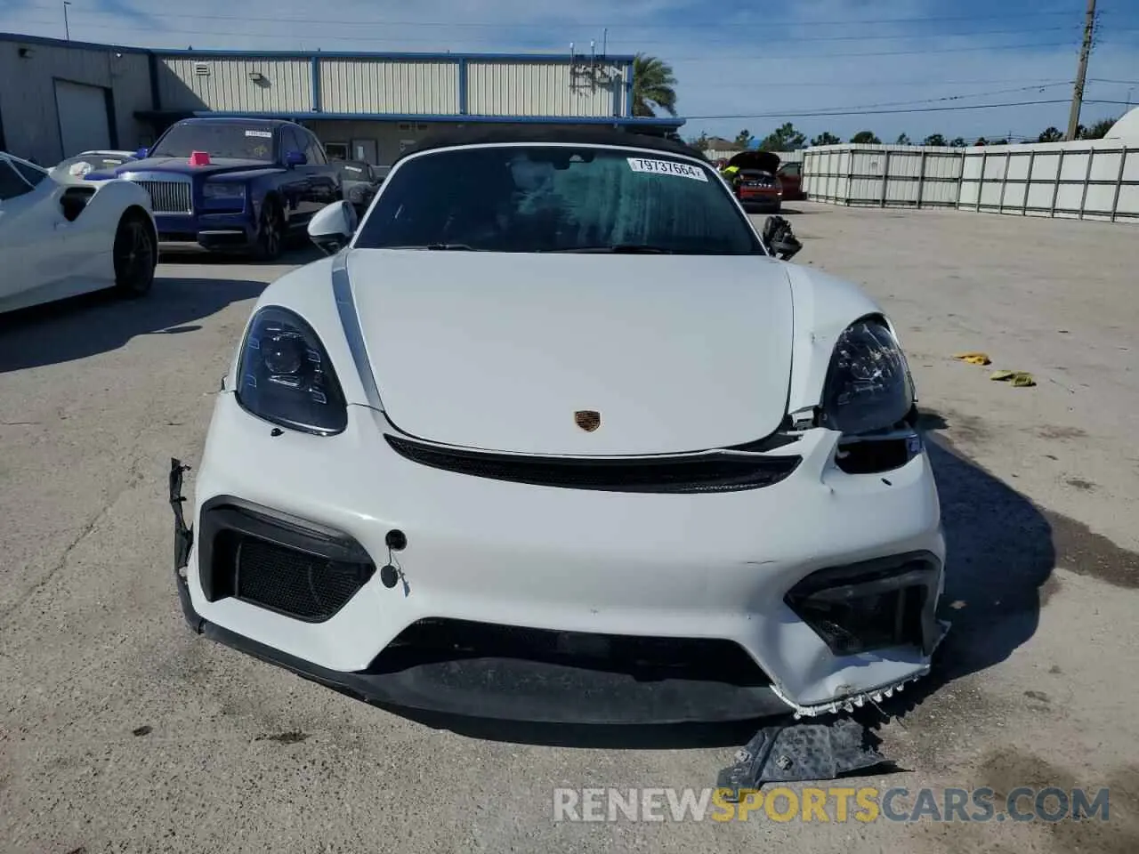 5 Photograph of a damaged car WP0CC2A81LS240199 PORSCHE BOXSTER 2020