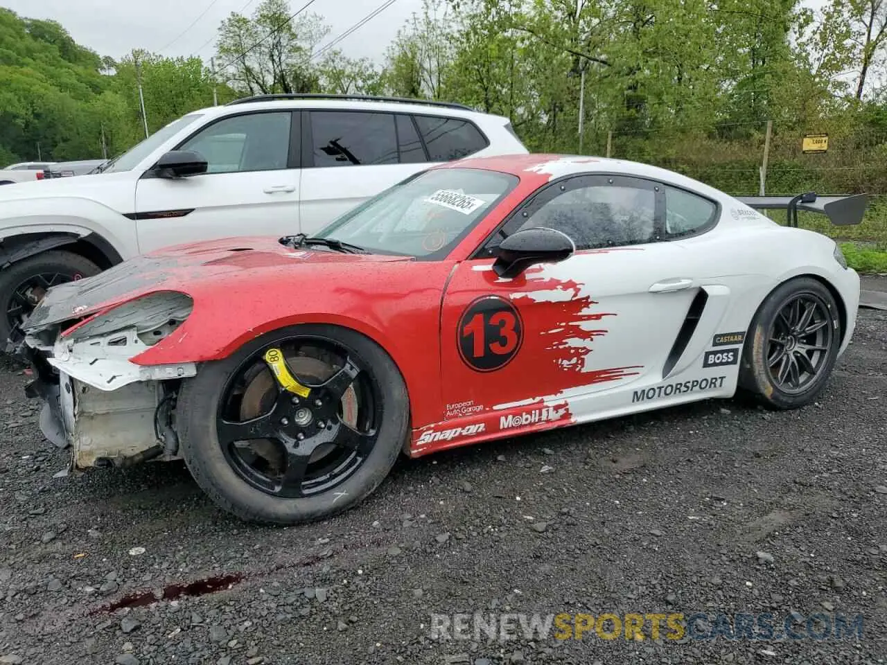 1 Photograph of a damaged car WP0ZZZ98ZLK299611 PORSCHE BOXSTER 2020