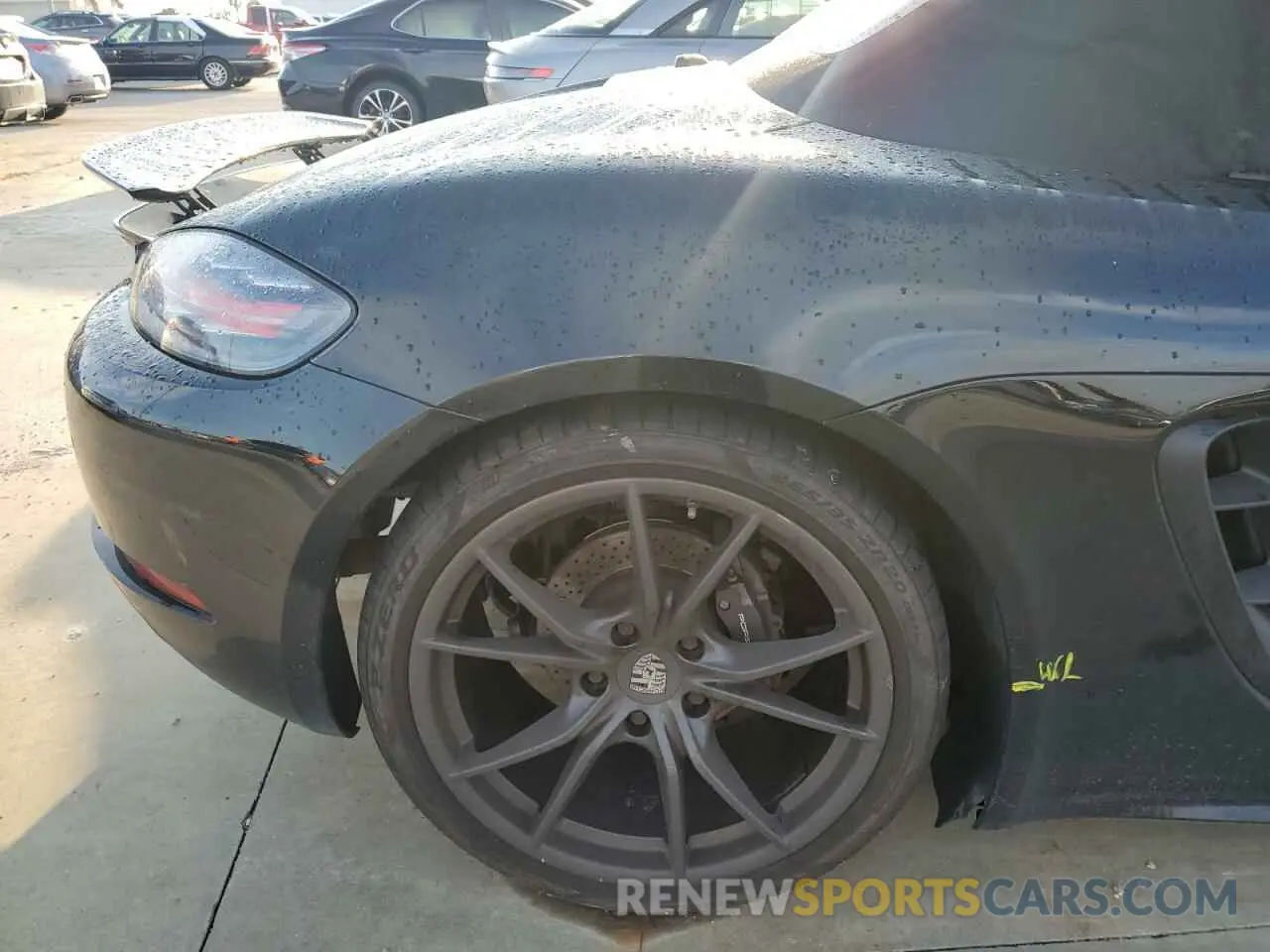 12 Photograph of a damaged car WP0CA2A80MS210649 PORSCHE BOXSTER 2021