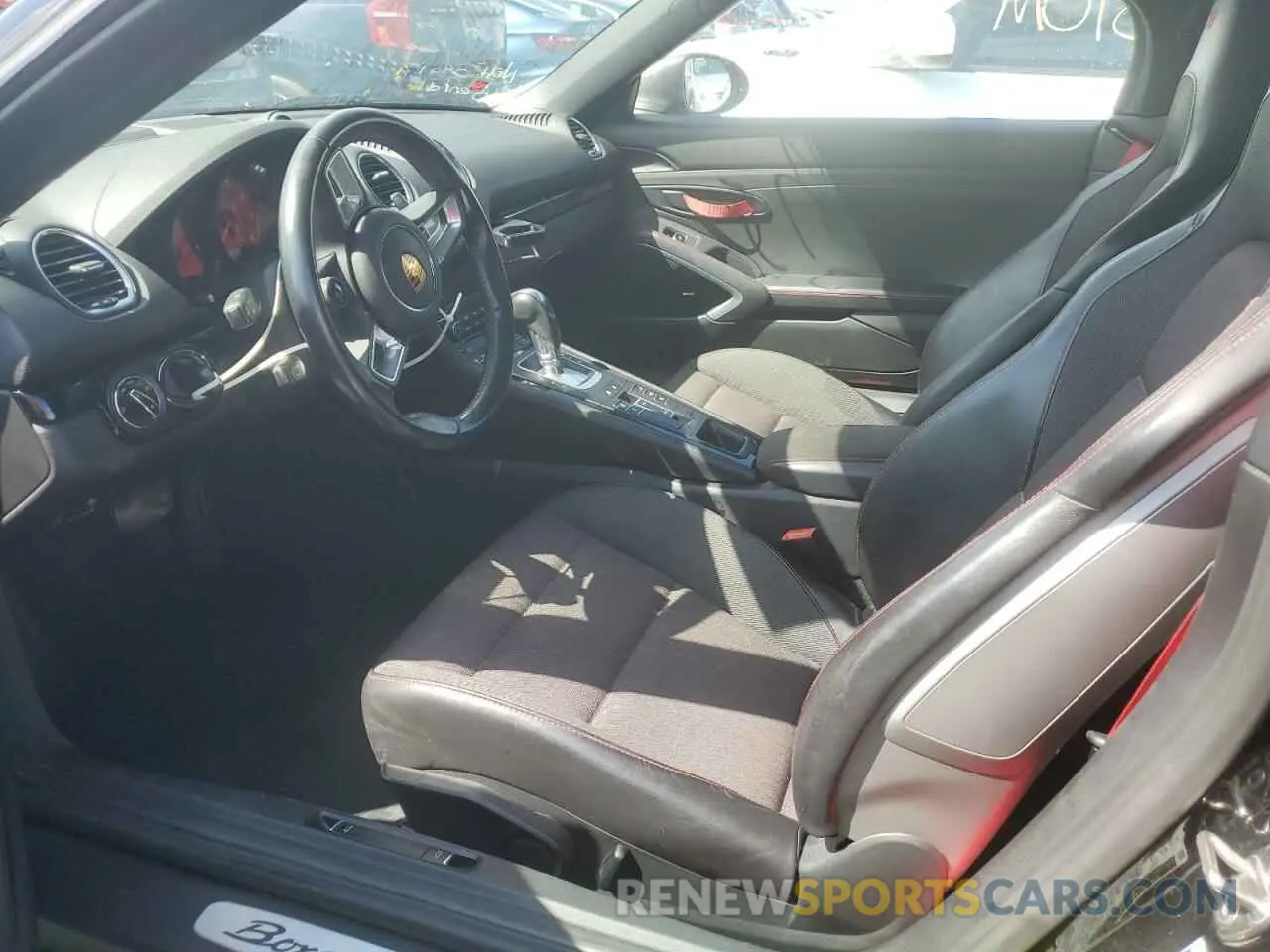 7 Photograph of a damaged car WP0CA2A80MS210649 PORSCHE BOXSTER 2021