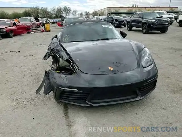 13 Photograph of a damaged car WP0CA2A85MS210405 PORSCHE BOXSTER 2021