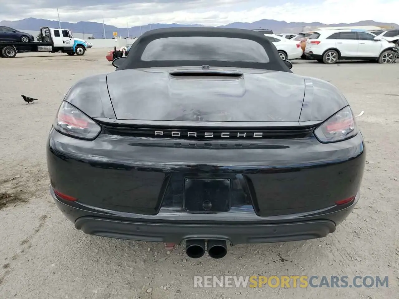 6 Photograph of a damaged car WP0CA2A85MS210405 PORSCHE BOXSTER 2021