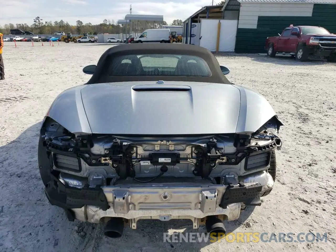 6 Photograph of a damaged car WP0CD2A81MS232487 PORSCHE BOXSTER 2021