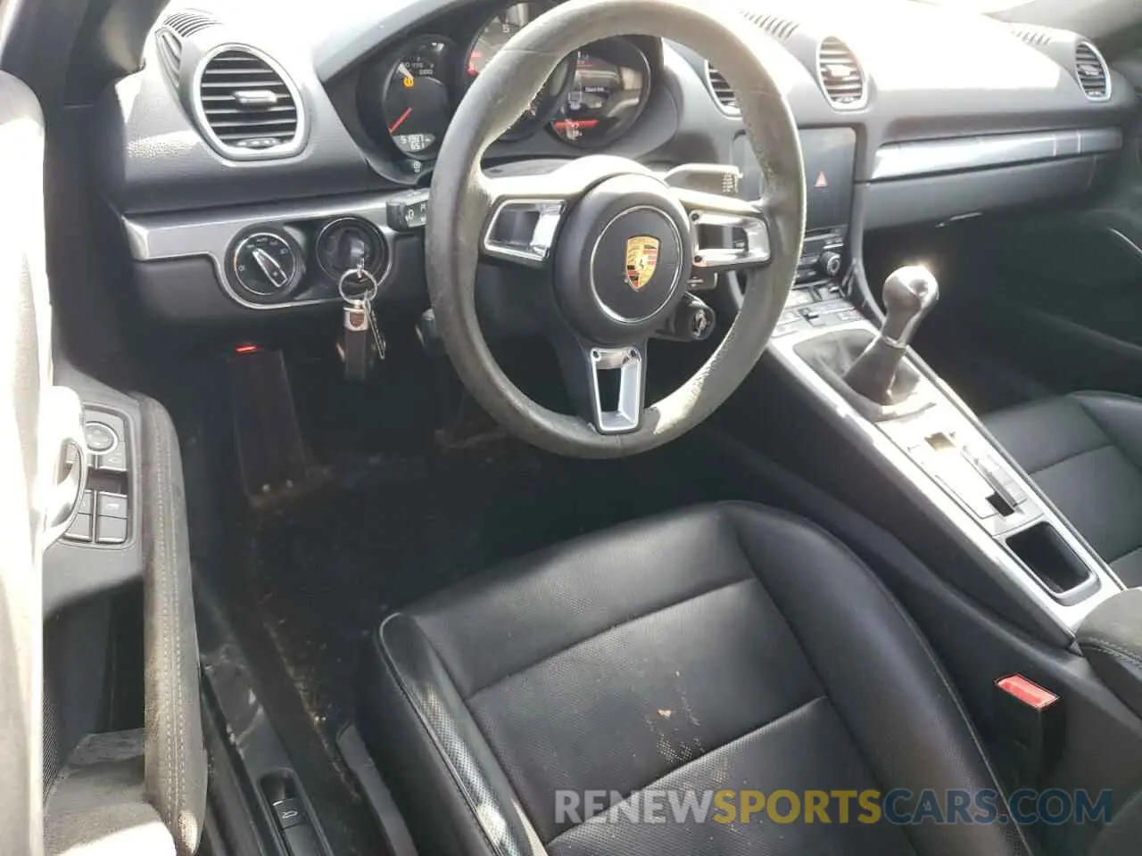 8 Photograph of a damaged car WP0CD2A81MS232487 PORSCHE BOXSTER 2021