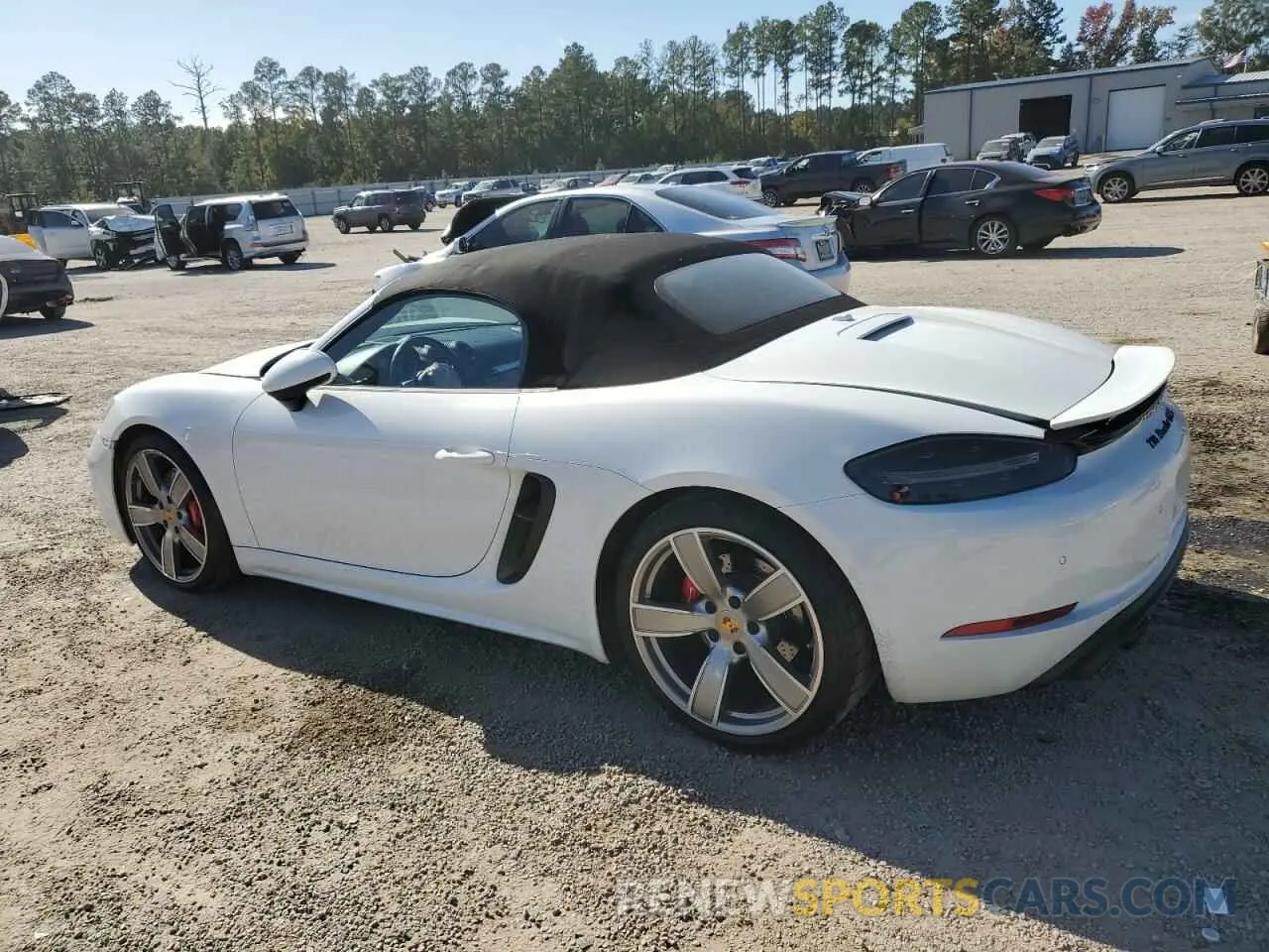 2 Photograph of a damaged car WP0CD2A8XMS232293 PORSCHE BOXSTER 2021