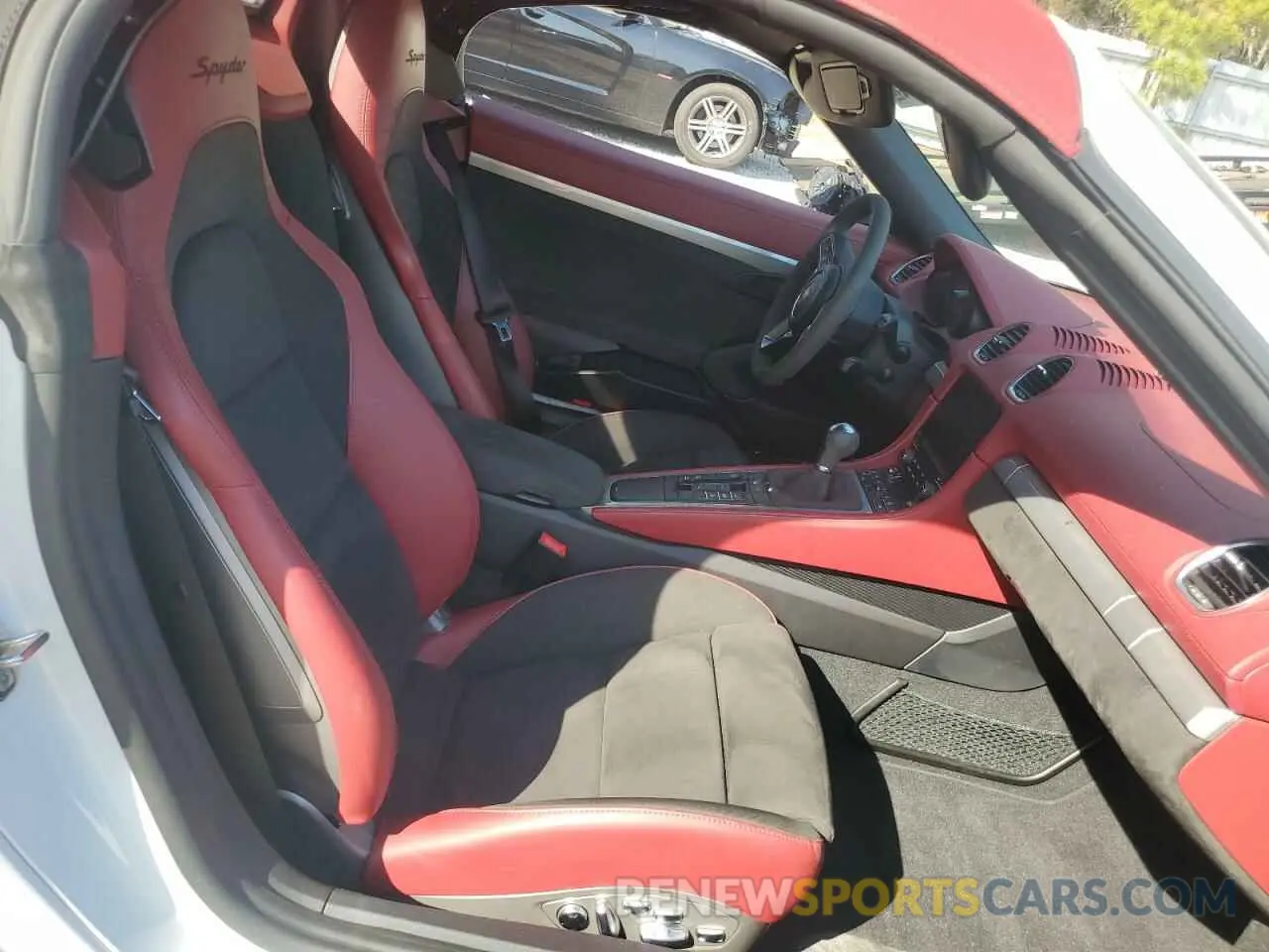 10 Photograph of a damaged car WP0CC2A8XNS235344 PORSCHE BOXSTER 2022