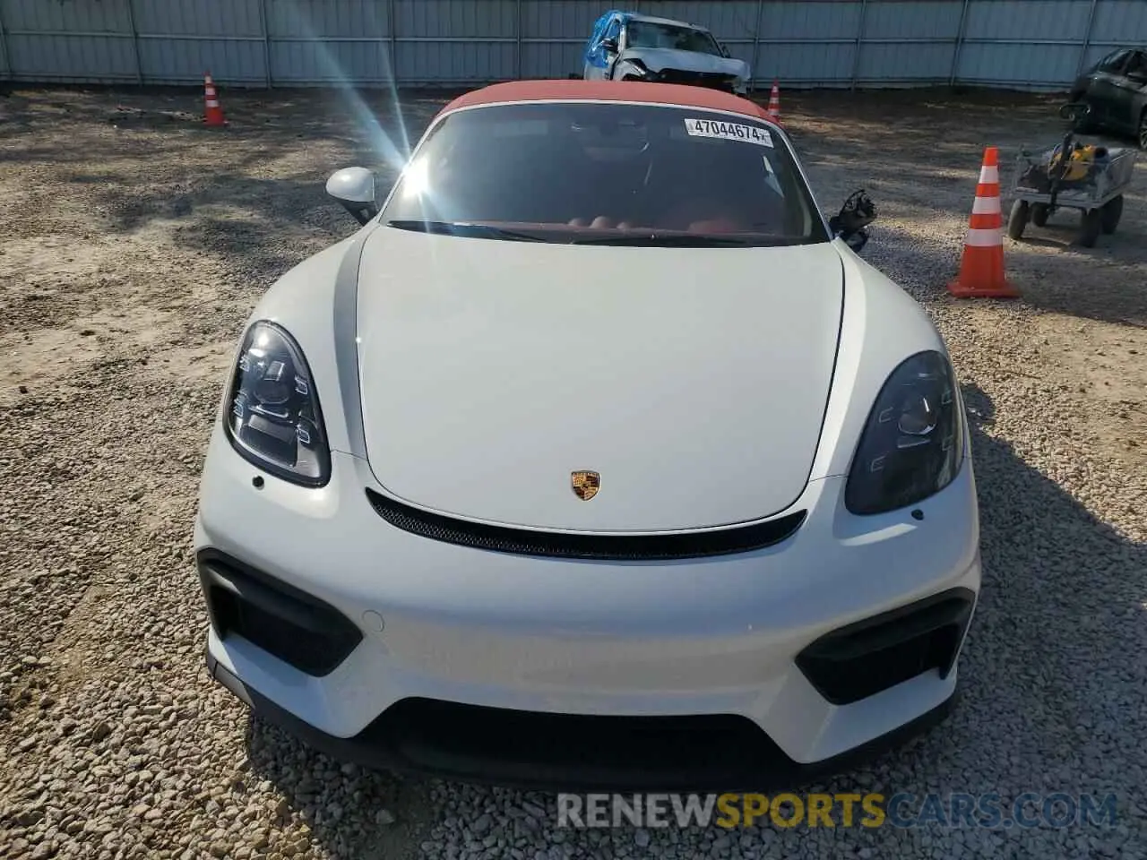 5 Photograph of a damaged car WP0CC2A8XNS235344 PORSCHE BOXSTER 2022