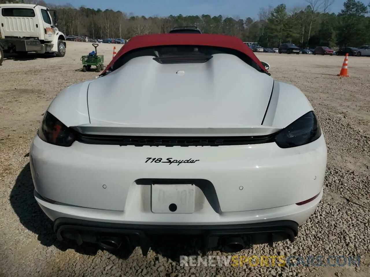 6 Photograph of a damaged car WP0CC2A8XNS235344 PORSCHE BOXSTER 2022