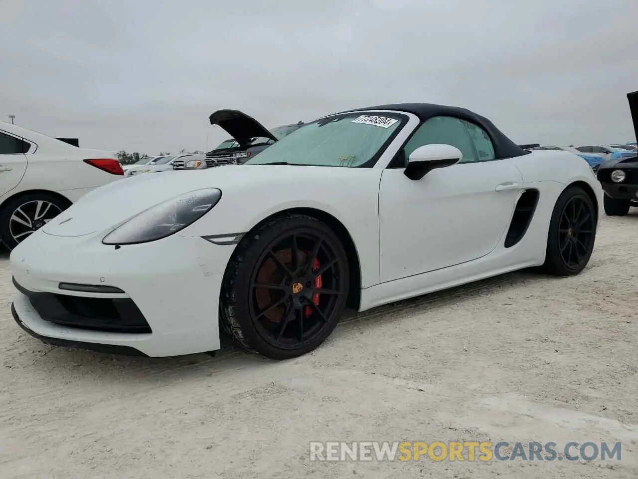 1 Photograph of a damaged car WP0CD2A85NS228315 PORSCHE BOXSTER 2022