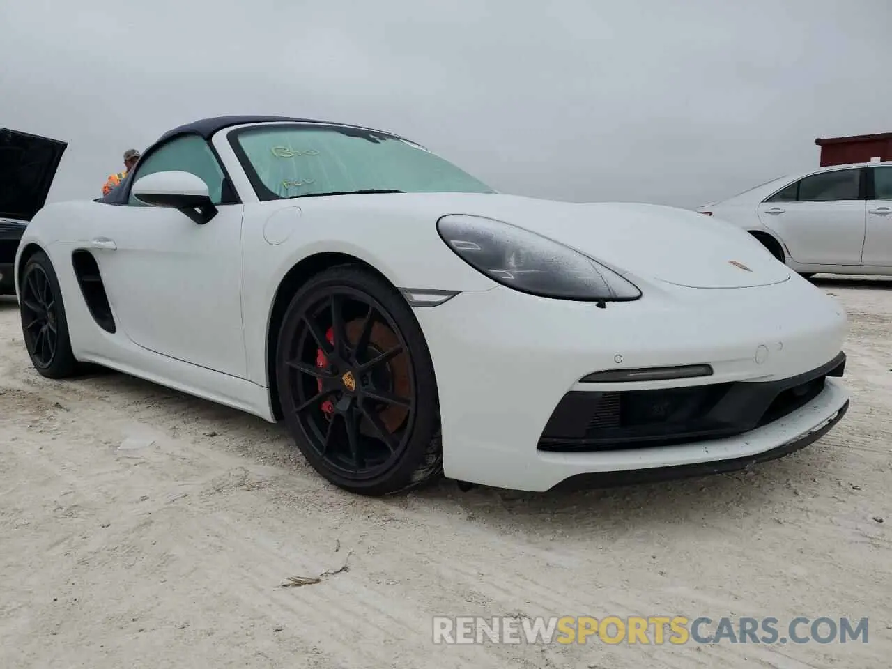 4 Photograph of a damaged car WP0CD2A85NS228315 PORSCHE BOXSTER 2022