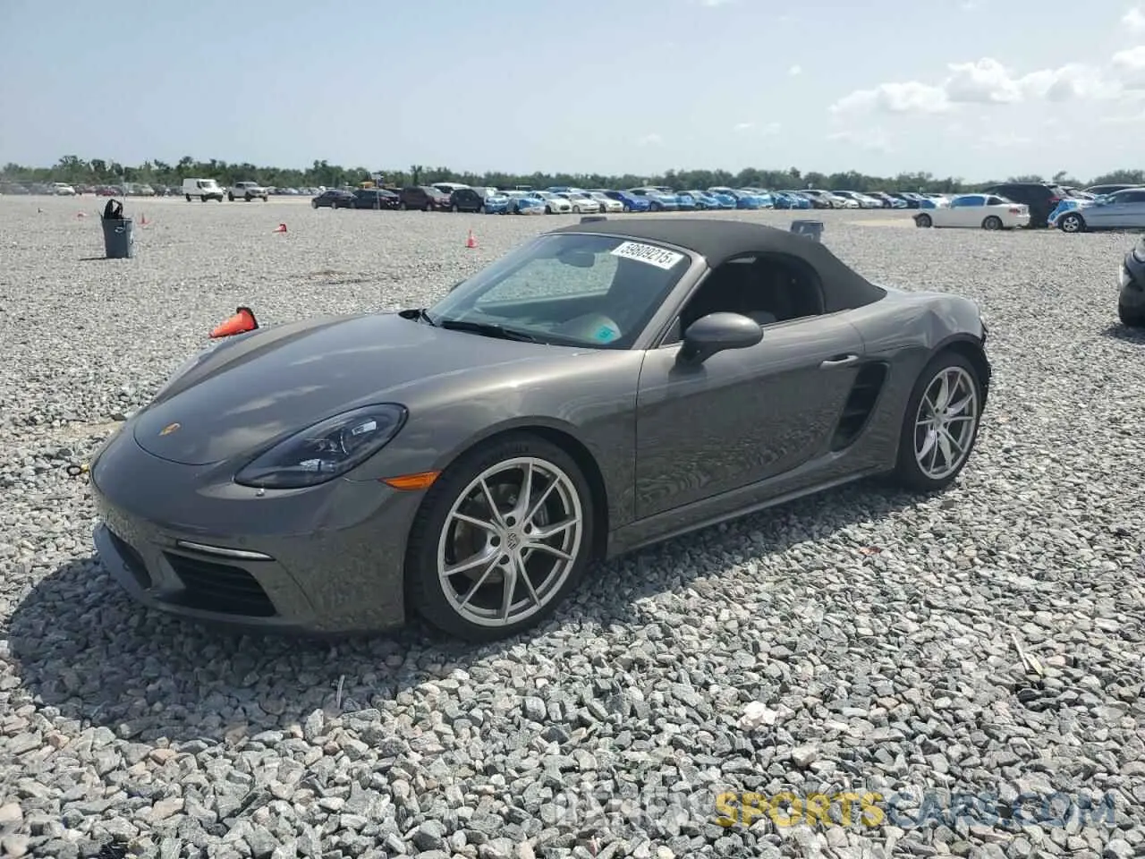 1 Photograph of a damaged car WP0CA2A81PS205206 PORSCHE BOXSTER 2023