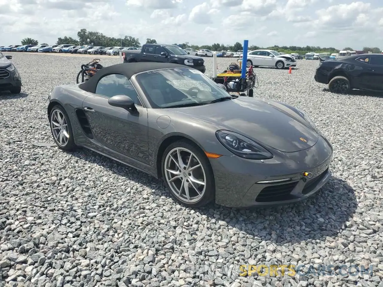 4 Photograph of a damaged car WP0CA2A81PS205206 PORSCHE BOXSTER 2023