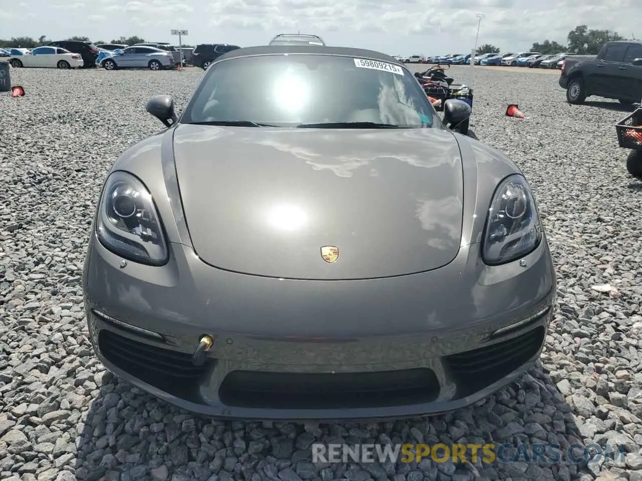 5 Photograph of a damaged car WP0CA2A81PS205206 PORSCHE BOXSTER 2023