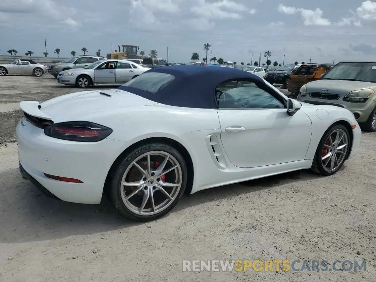 3 Photograph of a damaged car WP0CB2A80PS213052 PORSCHE BOXSTER 2023