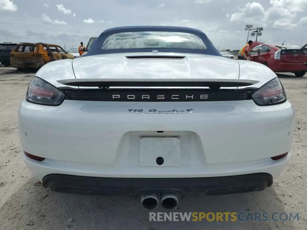 6 Photograph of a damaged car WP0CB2A80PS213052 PORSCHE BOXSTER 2023