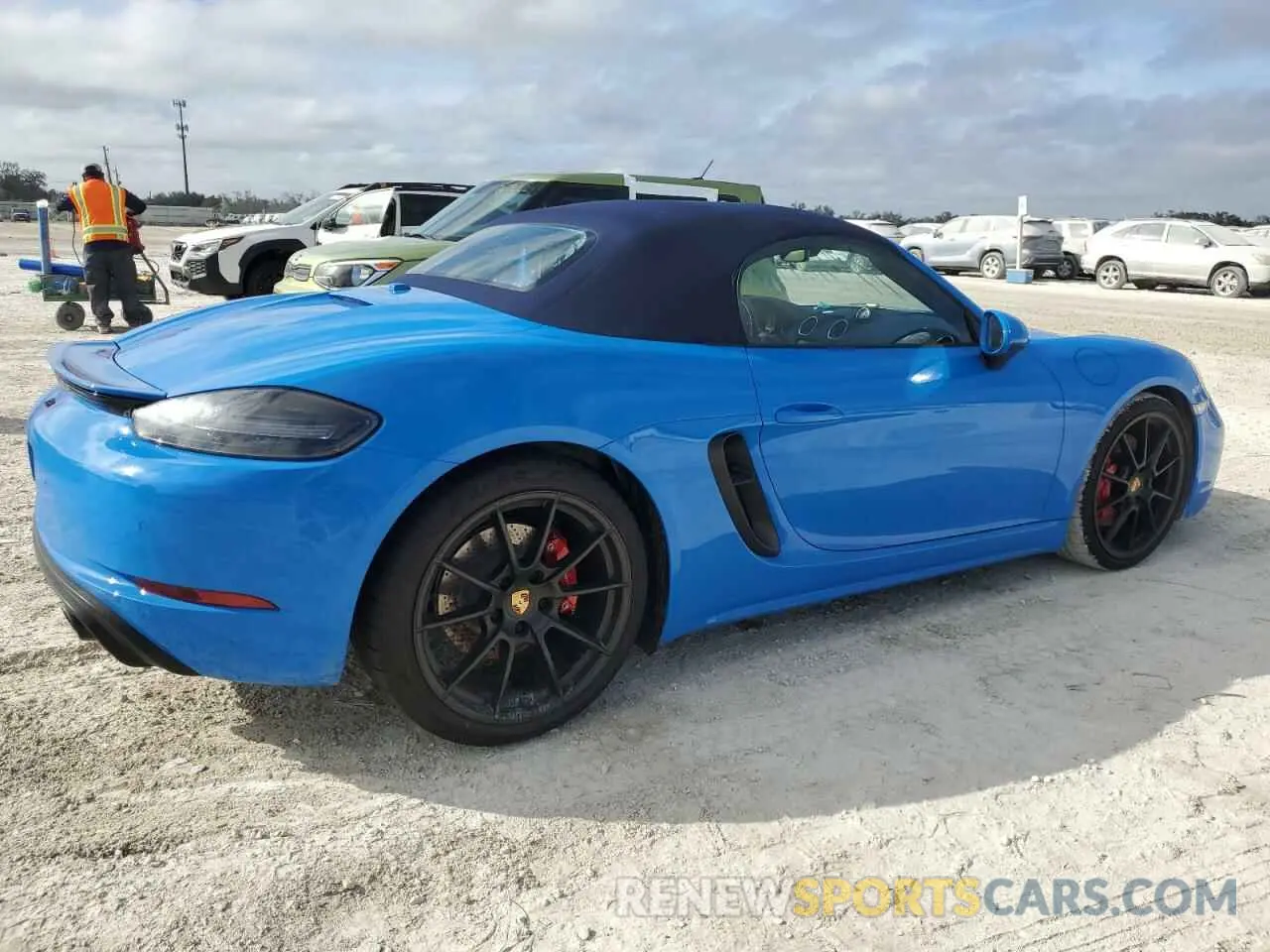 3 Photograph of a damaged car WP0CD2A8XPS216468 PORSCHE BOXSTER 2023
