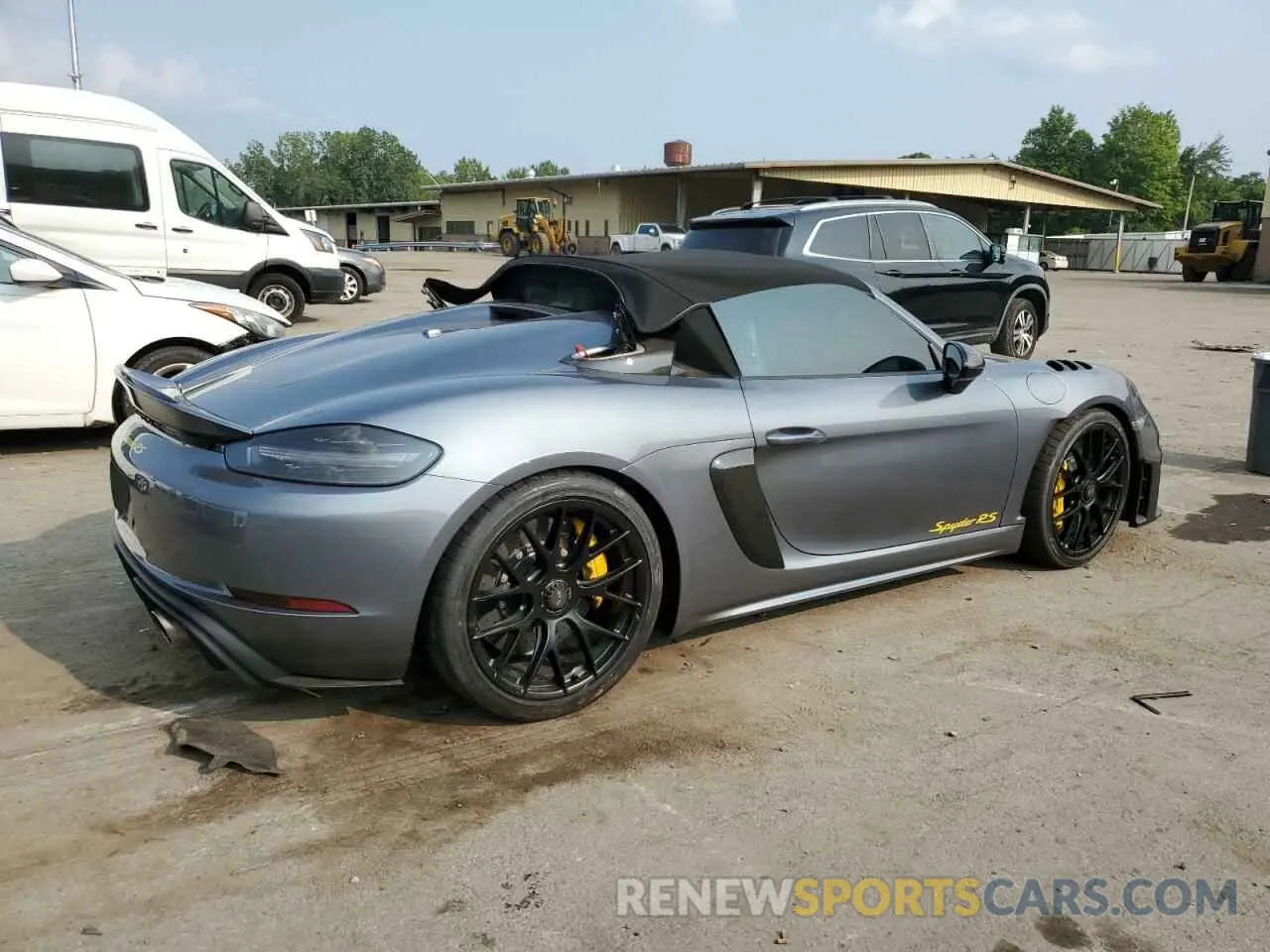 3 Photograph of a damaged car WP0CE2A8XRK240155 PORSCHE BOXSTER 2024