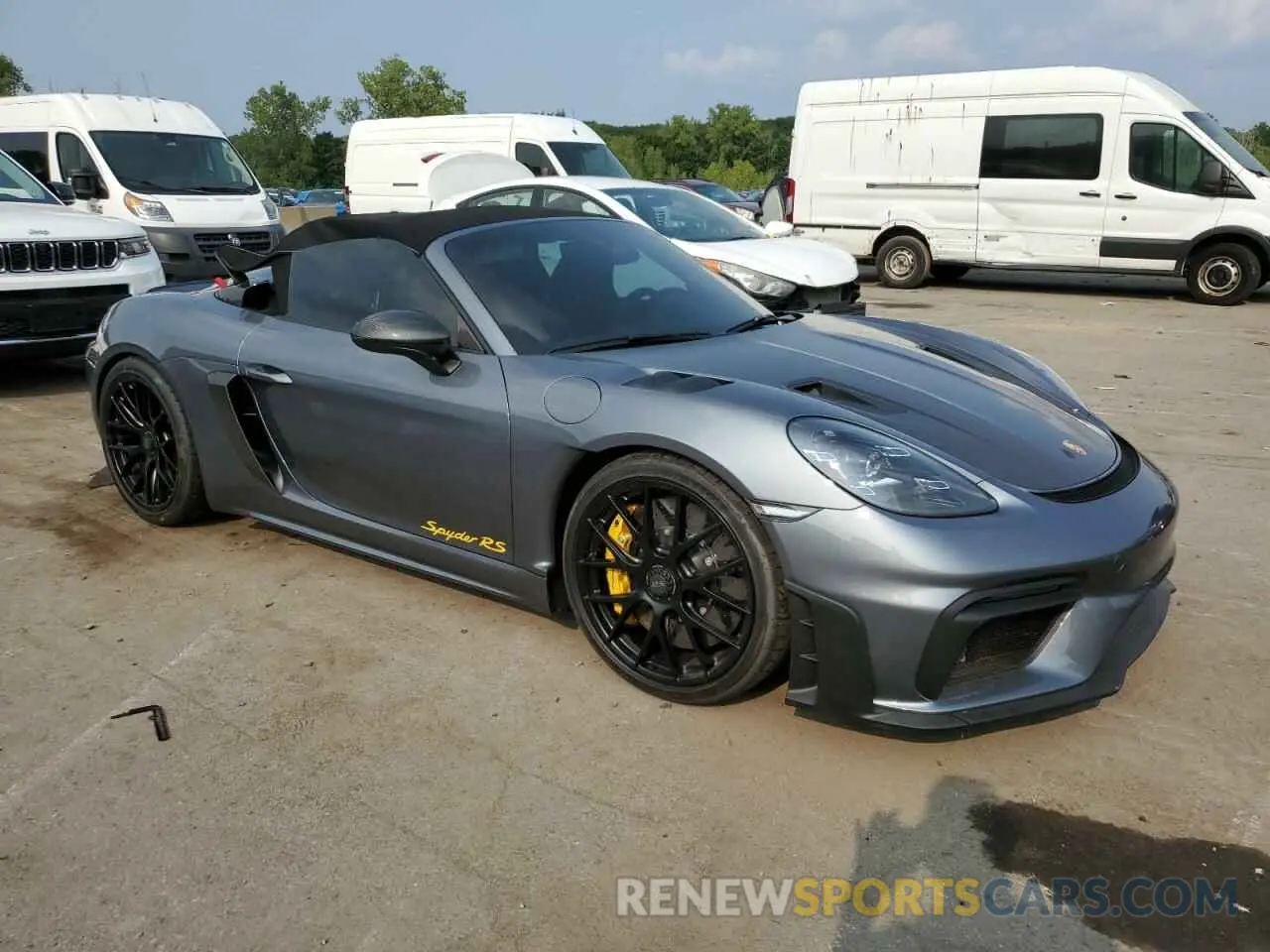 4 Photograph of a damaged car WP0CE2A8XRK240155 PORSCHE BOXSTER 2024