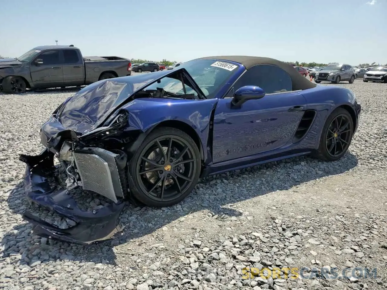 1 Photograph of a damaged car WP0CA2A82SK212254 PORSCHE BOXSTER 2025