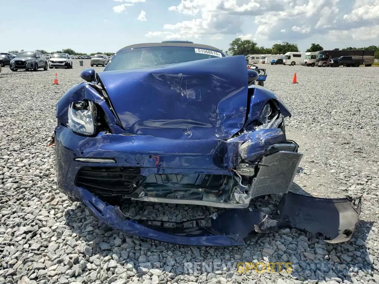 5 Photograph of a damaged car WP0CA2A82SK212254 PORSCHE BOXSTER 2025