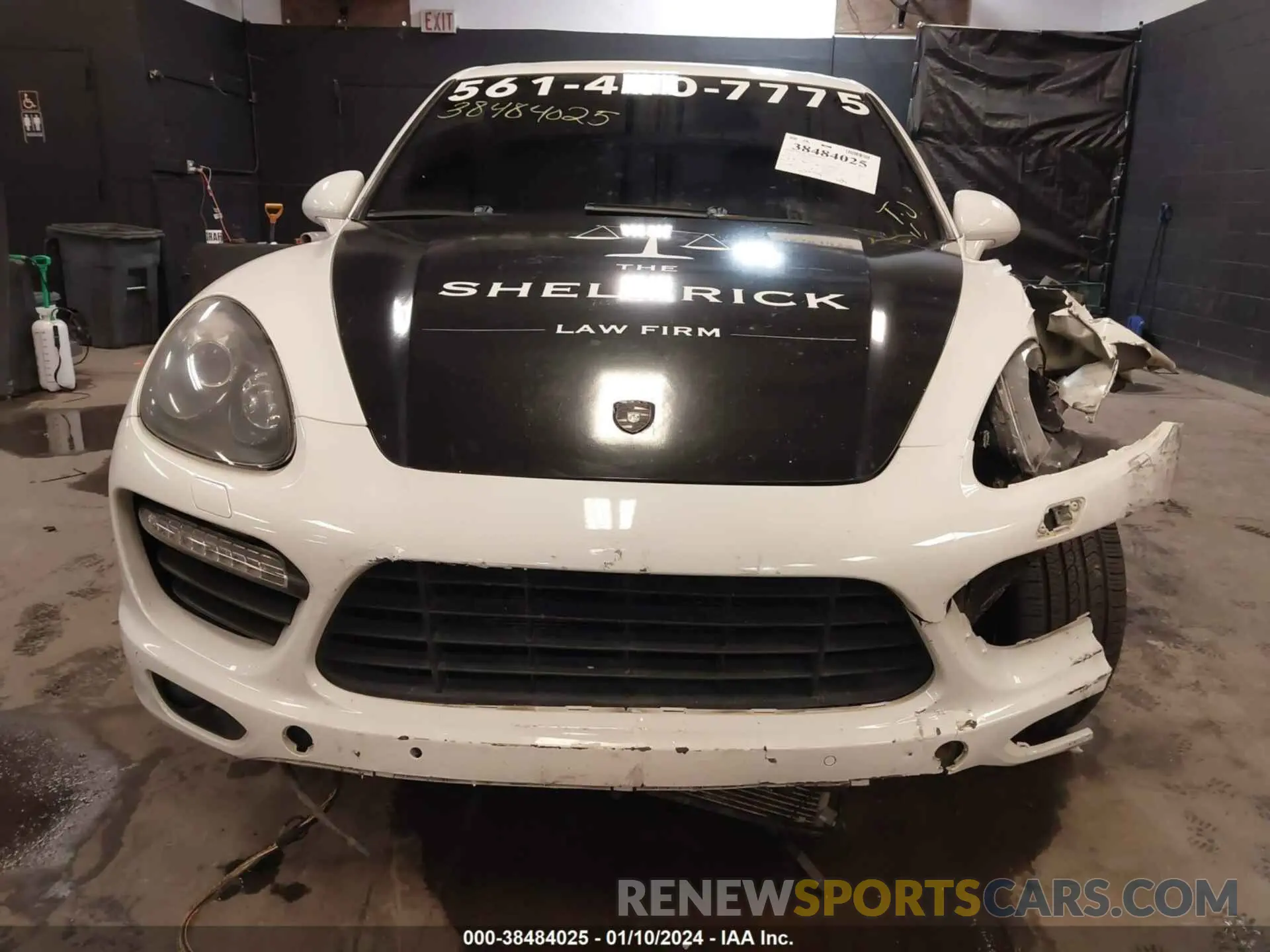 11 Photograph of a damaged car WP1AC2A25CLA83031 PORSCHE CAYENNE 2012
