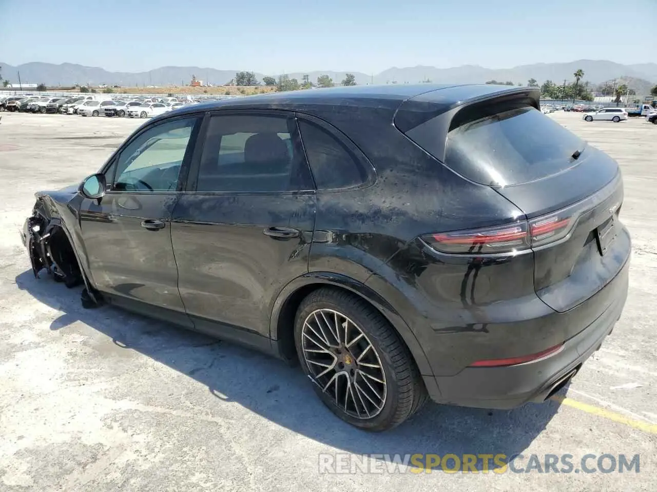 2 Photograph of a damaged car WP1AA2AY0KDA18686 PORSCHE CAYENNE 2019