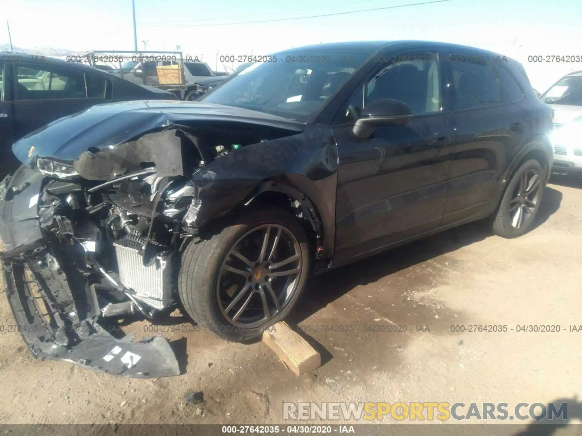 2 Photograph of a damaged car WP1AA2AY1KDA11245 PORSCHE CAYENNE 2019