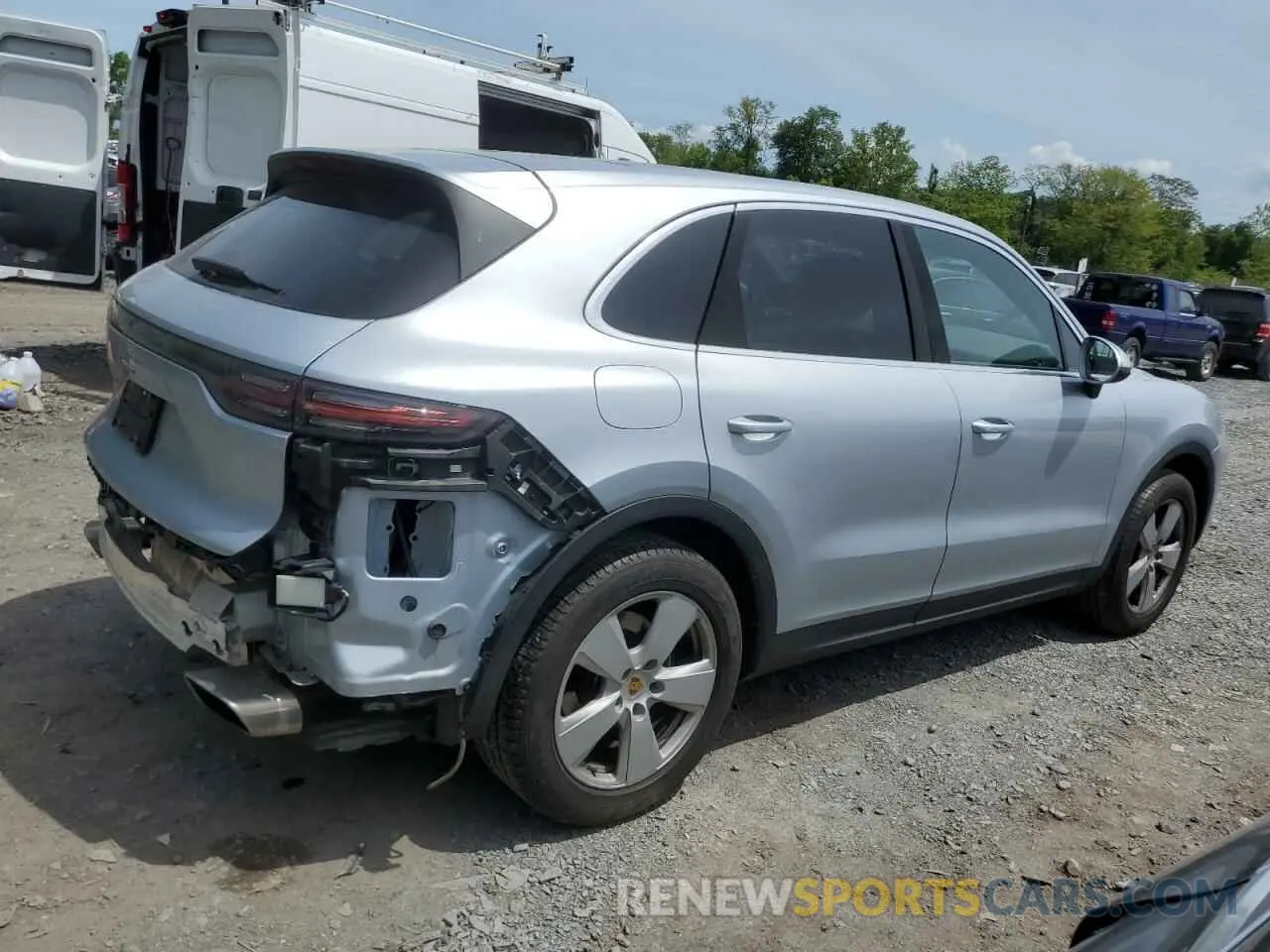 3 Photograph of a damaged car WP1AA2AY2KDA06944 PORSCHE CAYENNE 2019