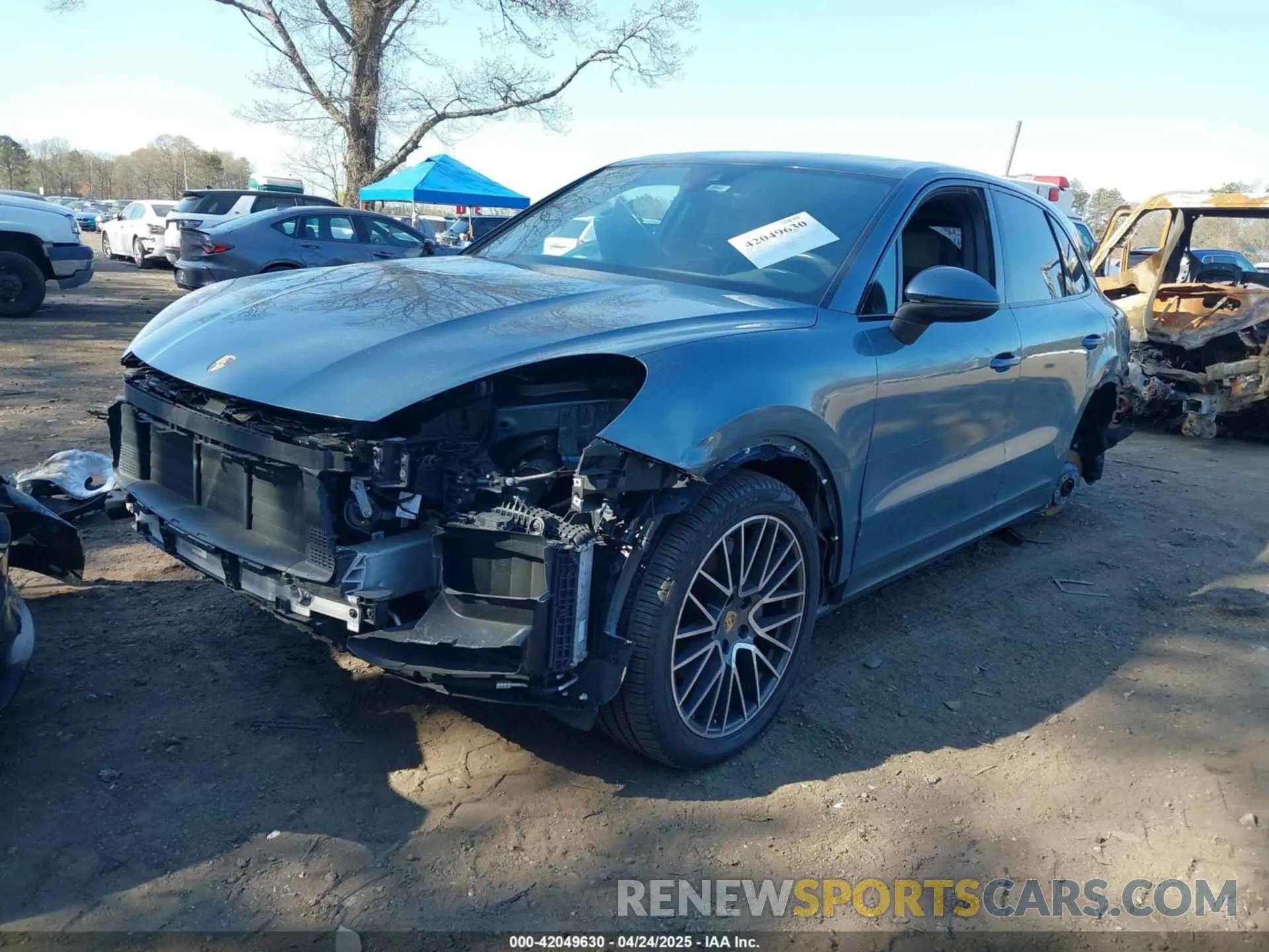 2 Photograph of a damaged car WP1AA2AY2KDA14302 PORSCHE CAYENNE 2019
