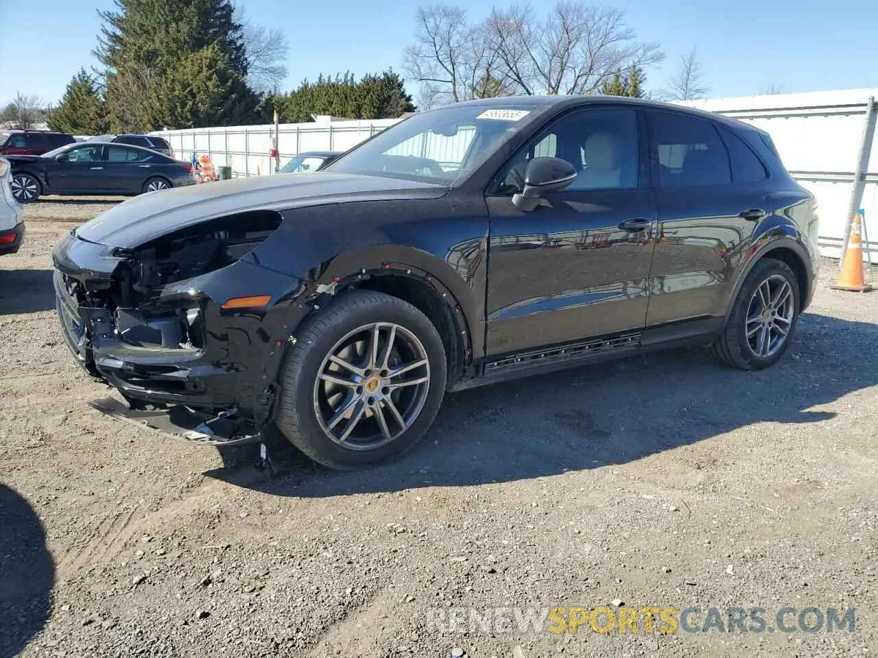 1 Photograph of a damaged car WP1AA2AY2KDA19287 PORSCHE CAYENNE 2019