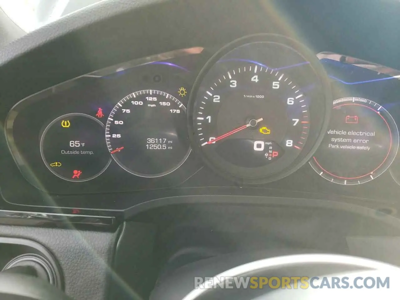 9 Photograph of a damaged car WP1AA2AY3KDA18083 PORSCHE CAYENNE 2019