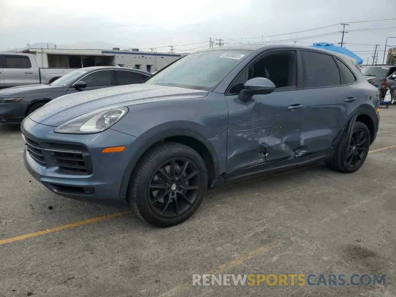 1 Photograph of a damaged car WP1AA2AY4KDA01261 PORSCHE CAYENNE 2019